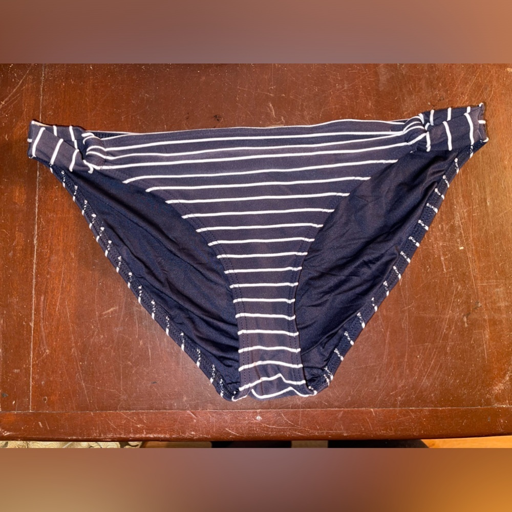 TopShop stripe bikini bottoms